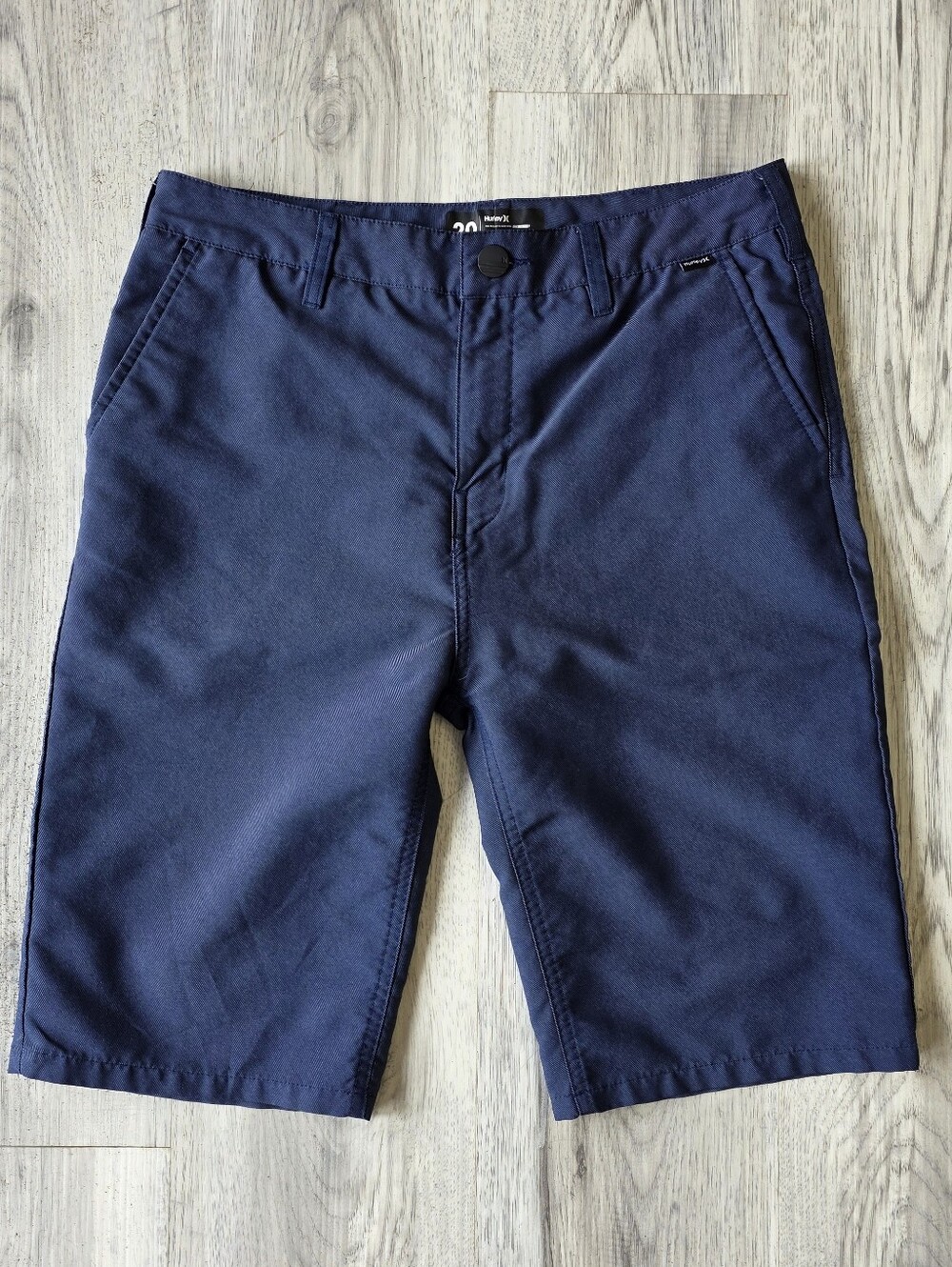 Hurley Boys Size 20 Navy Dri-FIT Chino Shorts
